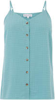 Thumbnail for your product : Warehouse Textured Button Cami Top