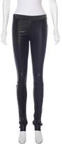 Thumbnail for your product : Drome Leather Mid-Rise Leggings w/ Tags