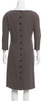 Thumbnail for your product : Christian Dior Wool Midi Dress