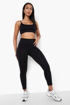 Thumbnail for your product : boohoo Ribbed Seamfree Active Legging