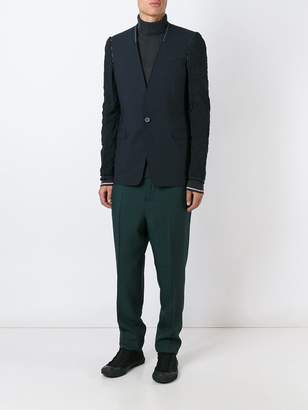 Lanvin Jacket with Cut collar and Inside-out Sleeve