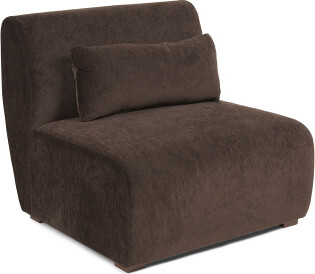TJMAXX 35X33 Amelia Slipper Accent Chair With Pillow, Polyester