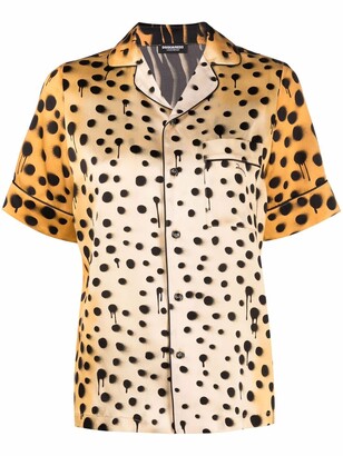 DSQUARED2 Leopard Print Pyjama Shirt