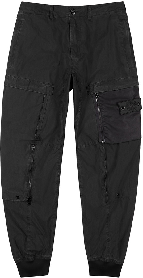 stone island poplin cargo