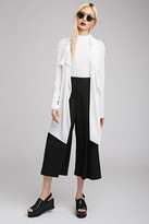 Thumbnail for your product : Forever 21 Draped Chiffon Jacket