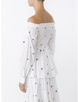 Thumbnail for your product : Suno Smocked Off-the-Shoulder Top