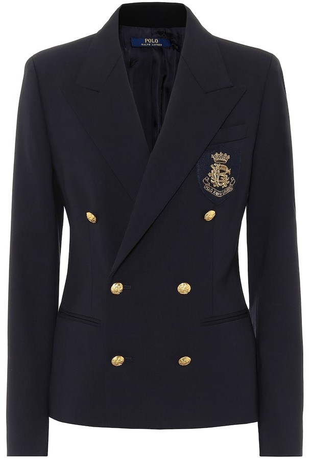 ralph lauren men's double breasted blazer