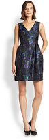 Thumbnail for your product : Kate Spade Floral Clip-Dot Cupcake Dress