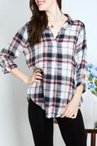 Thumbnail for your product : She + Sky Plaid Shirt