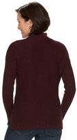 Thumbnail for your product : Croft & Barrow Women's Nep Mockneck Sweater