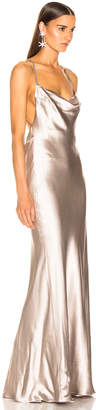 Galvan Whiteley Dress in Platinum | FWRD