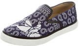 Thumbnail for your product : Hermes Printed Slip-On Sneakers
