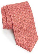 Thumbnail for your product : Ferragamo Gancini Print Silk Tie