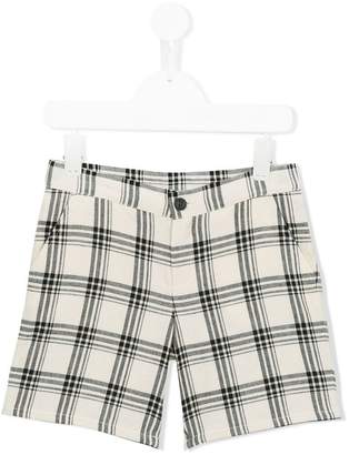Douuod Kids checked shorts