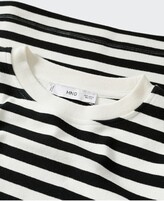Thumbnail for your product : MANGO Stripe Crewneck Long Sleeve T-Shirt