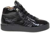 Thumbnail for your product : Giuseppe Zanotti May Sneakers In Bright Leather Color Black
