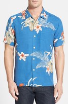 Thumbnail for your product : Tommy Bahama 'Castleton Botanical' Regular Fit Silk Campshirt