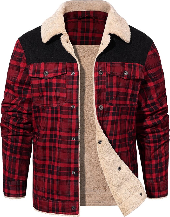 Mens Checked Overshirt ShopStyle UK