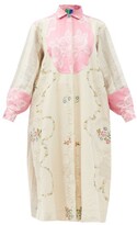 Thumbnail for your product : RIANNA + NINA Kendima Vintage Embroidered Cotton Coat - Multi