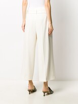 Thumbnail for your product : Theory Wide-Leg Cropped Trousers