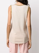 Thumbnail for your product : Patrizia Pepe Embellished Tank Top