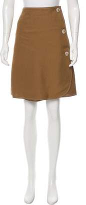 Suno A-Line Wrap Skirt