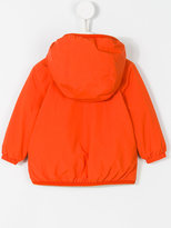 Thumbnail for your product : K Way Kids fleece lined hooded jacket