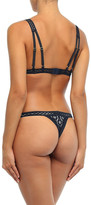 Thumbnail for your product : Stella McCartney Mia Remembering Stretch-lace Triangle Bra
