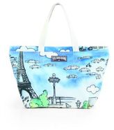 Thumbnail for your product : Vilebrequin Eiffel Tower Canvas Beach Bag