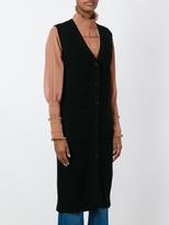 Thumbnail for your product : P.A.R.O.S.H. sleeveless cardigan