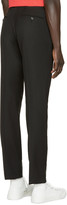 Thumbnail for your product : Raf Simons BlacK Wool Slim Trousers