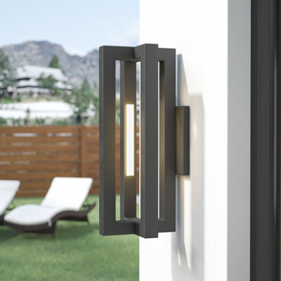 Craftmade Kai 3 - Bulb Integrated LED Outdoor Wall Lantern