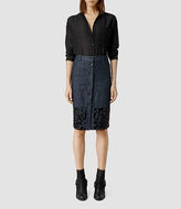 Thumbnail for your product : AllSaints Swyni Skirt