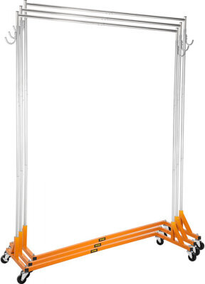 17 Stories Z Rack, Industrial Grade Z Base Garment Rack, Height ...