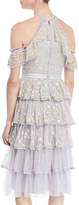 Thumbnail for your product : Needle & Thread Zelda Embroidered Tulle Midi Dress
