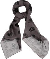 Thumbnail for your product : Alexander McQueen Classic Silk Chiffon Skull Scarf