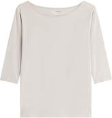 Majestic Cotton Top with Cropped Sleeves