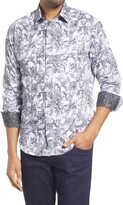 Thumbnail for your product : Robert Graham Pushing Paint Stretch Button-Up Shirt