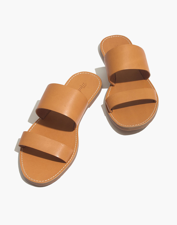 schutz leia double strap slides