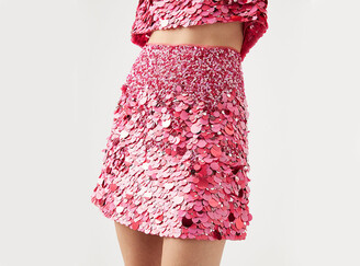 AJE, Cari Ruched Waist Mini Skirt, Women