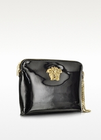 Thumbnail for your product : Versace Black Patent Leather Signature Clutch