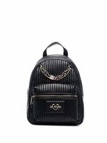 Thumbnail for your product : Love Moschino Logo-Plaque Backpack