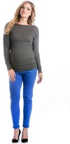 Thumbnail for your product : LILAC CLOTHING 'Taylor' Boatneck Maternity Top