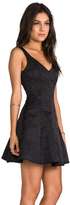 Thumbnail for your product : Amanda Uprichard Brocade Fit & Flare Dress