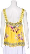 Thumbnail for your product : Etro Silk Sleeveless Top
