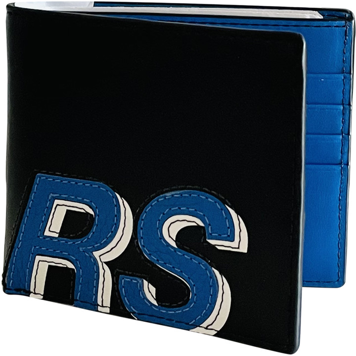 michael kors blue wallet mens