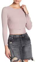 Thumbnail for your product : Blvd Crisscross Crop Top