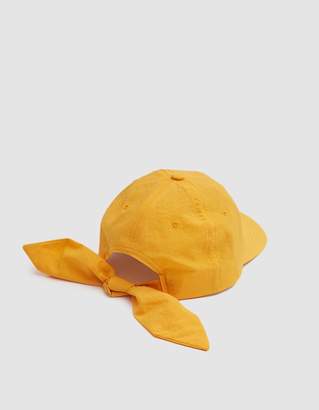 CLYDE Tie Ball Cap in Marigold
