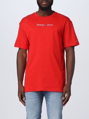 Chicago Bulls Tommy Jeans Tim Backboard T-Shirt - Red