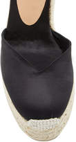 Thumbnail for your product : Castaner Carina Satin Wedge Espadrilles
